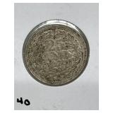 1928 Neth 25 Cents