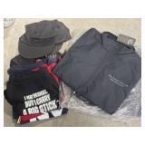 Light Weight Jackets , Shirts, Caps. New Old Stock