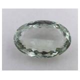 $7,700 Appraisal - 50.23 ct Cert. Green Amethyst