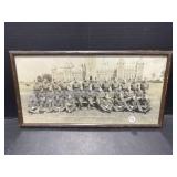 Framed 1940 Photo of Canadian Postal Corps -