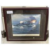 H.M.C.S. Haida ï¿½ Action at Dawn ï¿½ by C.G. Evers