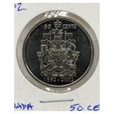1952-2002 Cdn Silver 50 Cent