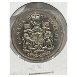 1975 Cdn  50 Cents