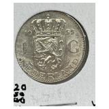 1955 Neth 1 Gulden