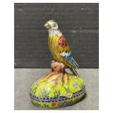 Cloisonnï¿½ Brid Trinket Dish