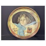 Satin Turkish Blend Cigarettes Tray, 14 ' across