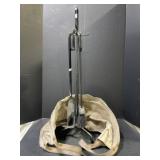 Fireplace Tools with Stand, 28 ' tall