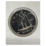 1979 Cdn Dime Proof