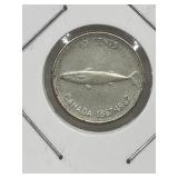 1967 Cdn Silver 10 Cent