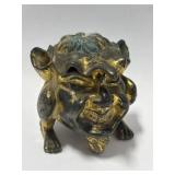 Antique Grotesque Goblin Devil Inkwell