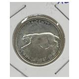 1967 Cdn Silver 25 Cent
