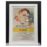 Framed Richard Burton Camelot Poster 19 x 27 '
