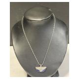Sterling 925 Silver Egyptian Goddess Isis with