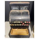Vintage National Cash Register, 12x15x17.5 '