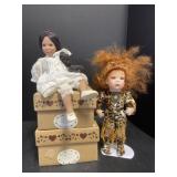 2 Ganz Cottage Collectibles Dolls