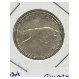 1967 Cdn Silver 25 Cent