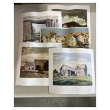 A.J. Casson Unframed Prints (5)