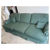 Green Floral Couch