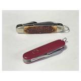 2 Knives - Victorinox Swiss ï¿½ Officer Swisse ï¿½