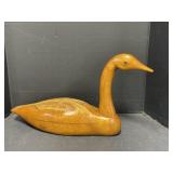 Carved Wood Goose