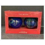 Talbot's Boxed Set of Christmas Ornaments