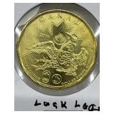 2016 Cdn Loonie- Lucky Loon