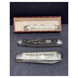 3 Vintage Pocket Knives