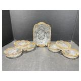 Glass Berry Bowl Set, 7pcs