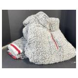 Designer Fleece 2pc Set - Jacket with Zipper and