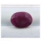 $6,900 Appraisal - 6.32 ct Cert. Untreated Ruby