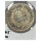 1871 France 2 Francs