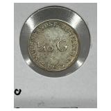 1963 Neth 1/10 Gulden