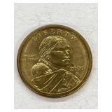 2000p U S A $1 Coin - The Sacagaewa Dollar