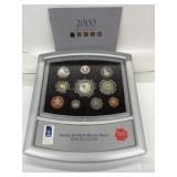 2000 United Kingdom Deluxe Proof Set - In Display