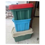 3 Storage Bins