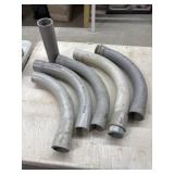 5x 2 ' Electrical 90 Degree Conduit