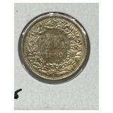 1960 Switz 1/2 Franc