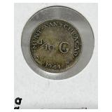 1944 Neth 1/10 Gulden
