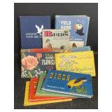 Assorted Vintage Bird Books & Whitman Book Set o