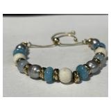 Sterling 925 Silver Milor Made in Italy Gold Tone