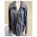 Danier Genuine Leather Coat - medium 40-42