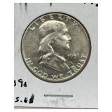 1951 U S A 50 Cents