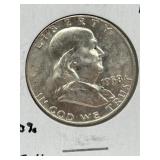 1958o U S A 50 Cents