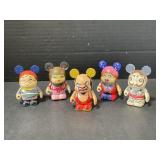 5 Vintage Disney Vinylmation Figurines
