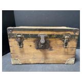 Small Wooden Trunk, 15x9x9 '