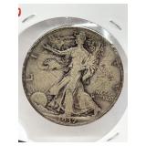 1937 Usa Silver Half Dollar