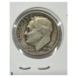 1954-d  Usa Silver Dime