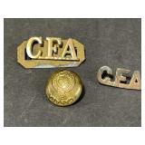 WWll Canadian Field Artillery Shoulder Badges,