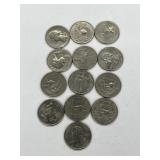 U S A 25 Cent Coins - See List In Pictures