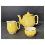 Royal WInton Small Teapot, Cream & Sugar -